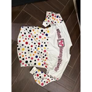 WDW Minnie Mouse Polka Rock The Dots Spirit Jersey Adult / Women's Size L